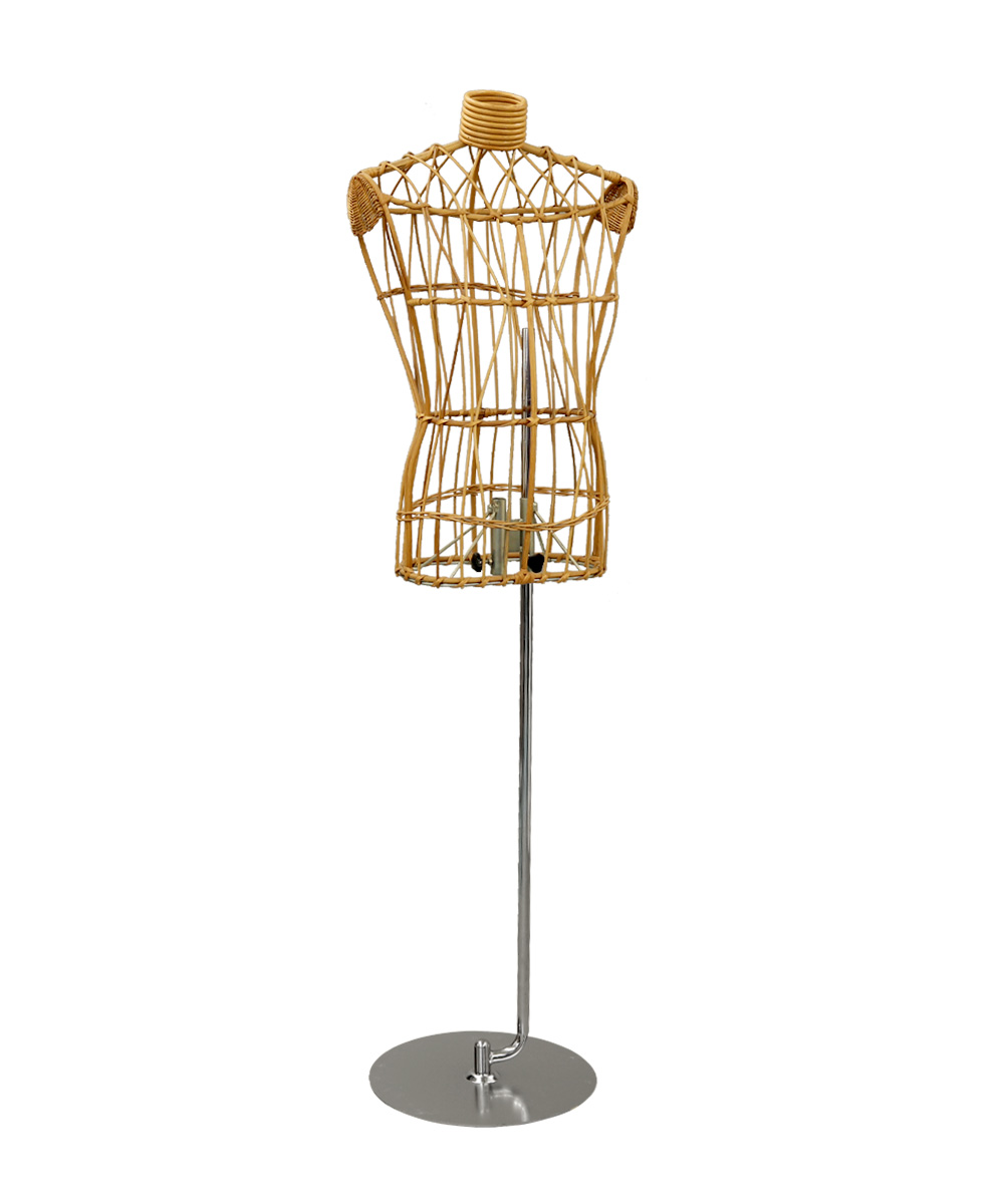 ラタントルソー・籐ボディ メンズ ベージュ｜トルソー（サステナブル