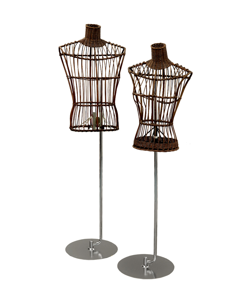 ラタントルソー・籐ボディ レディース ブラウン｜トルソー