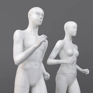 紳士背面トルソー MT262｜トルソー（FRP）レンタルならアディスミューズ
