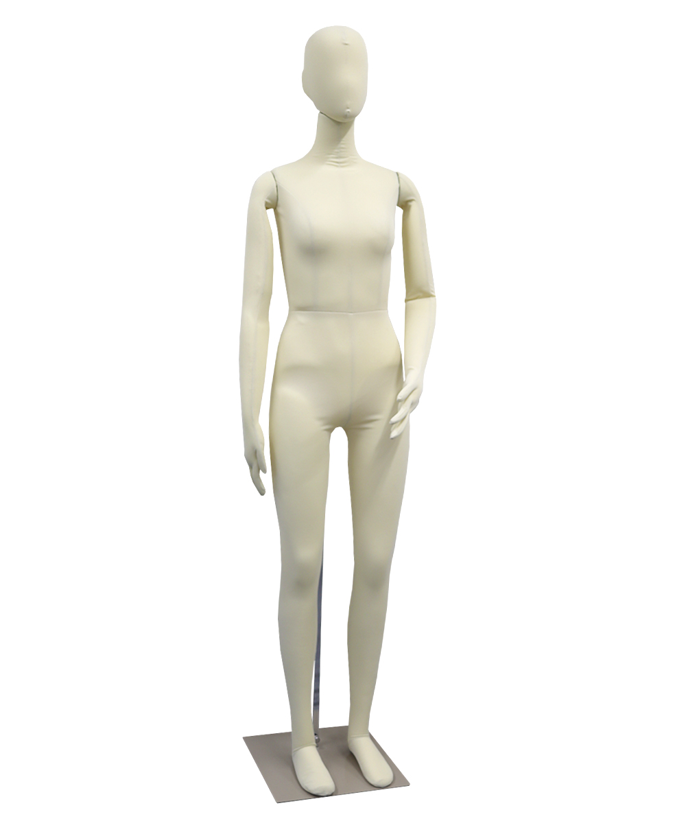 抗ウイルス婦人フレキシブル（ウレタン可動式）マネキン ベージュ