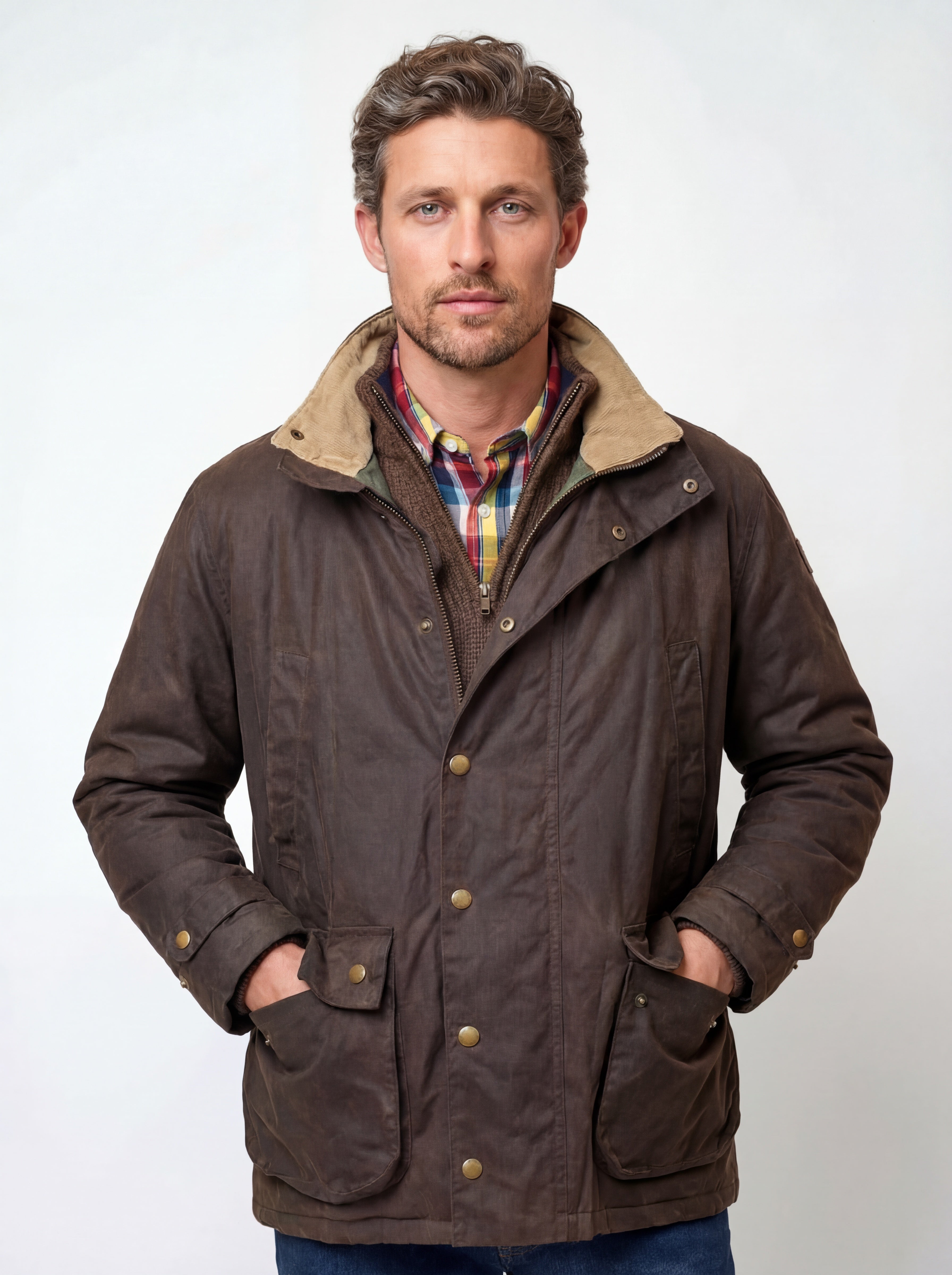Copperas Waxed Jacket (Chocolate) – Adirondack Field
