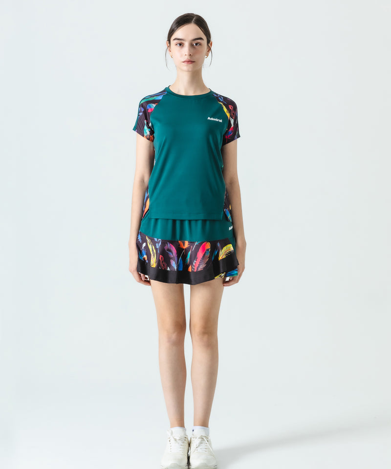 アシメレイヤードグラフィックスコート ATLA536 – ADMIRAL