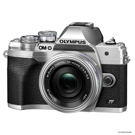 Olympus OM-D E-M10 Mark IV Camera, Silver V207130SU000 - Adorama