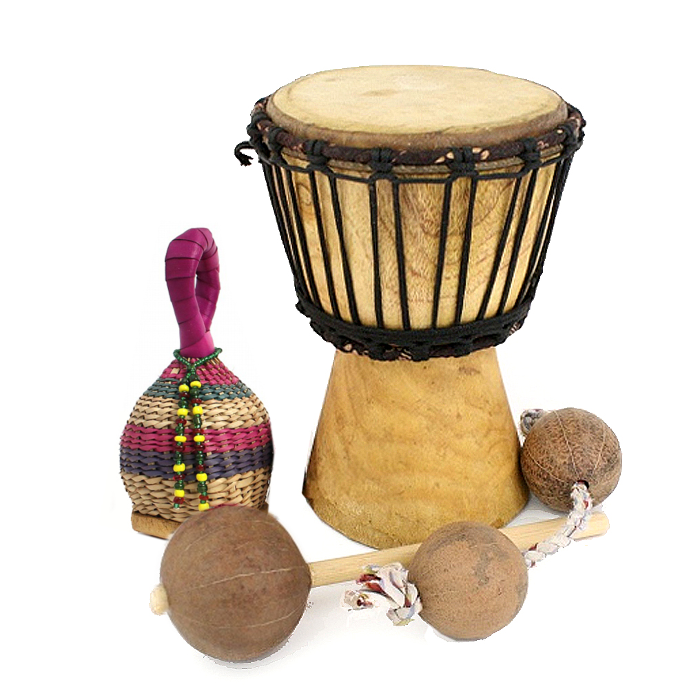 アフリカンスクエアー / 【アフリカ楽器スターターズセット】ミニ