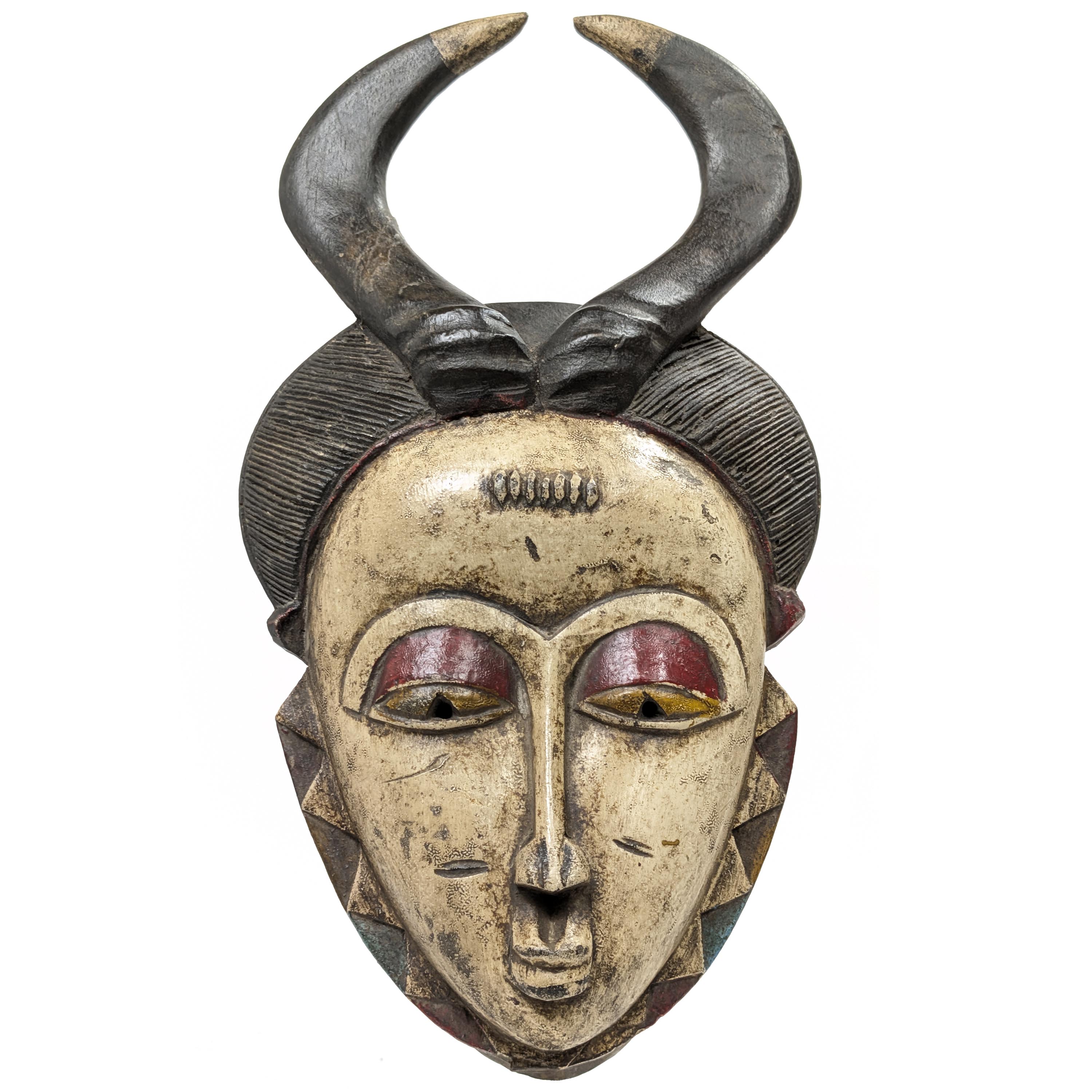 グロ族仮面 52cm アフリカン プリミティブアート マスク （r133-23