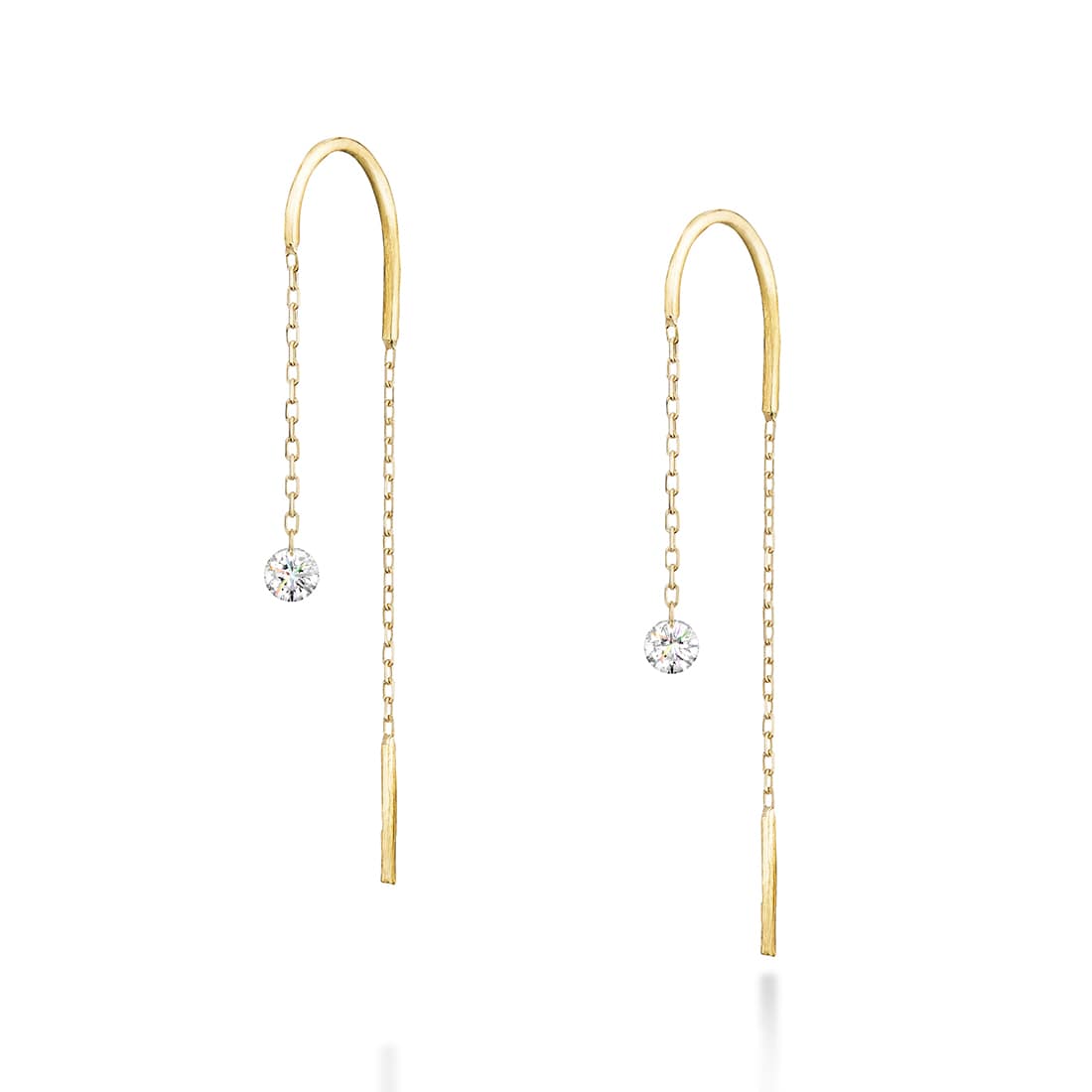 スイングダイヤ ピアス | AHKAH / アーカー | 【公式】 | オフィシャル