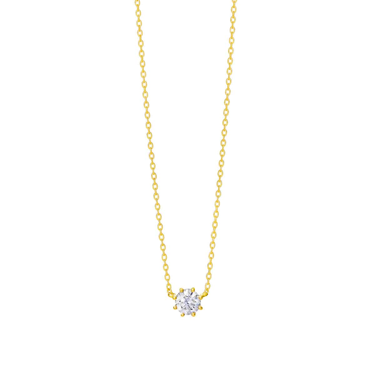 ソルティアラウンド（0.15カラット） ネックレス | AHKAH / アーカー