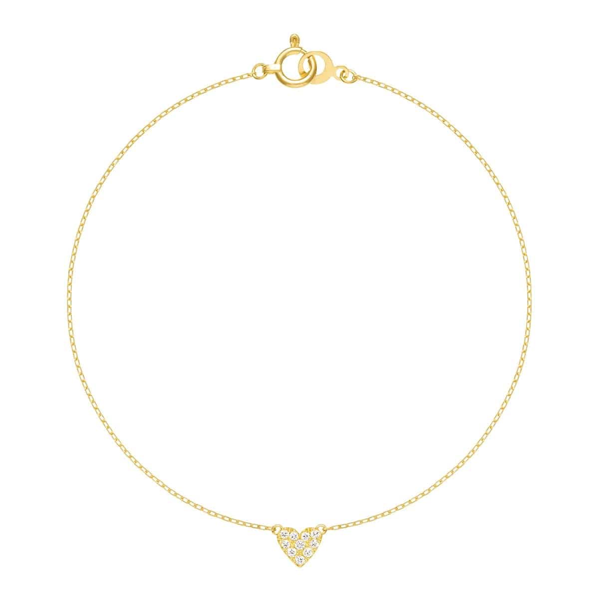 ハートパヴェ ブレスレット | AHKAH / アーカー | 【公式