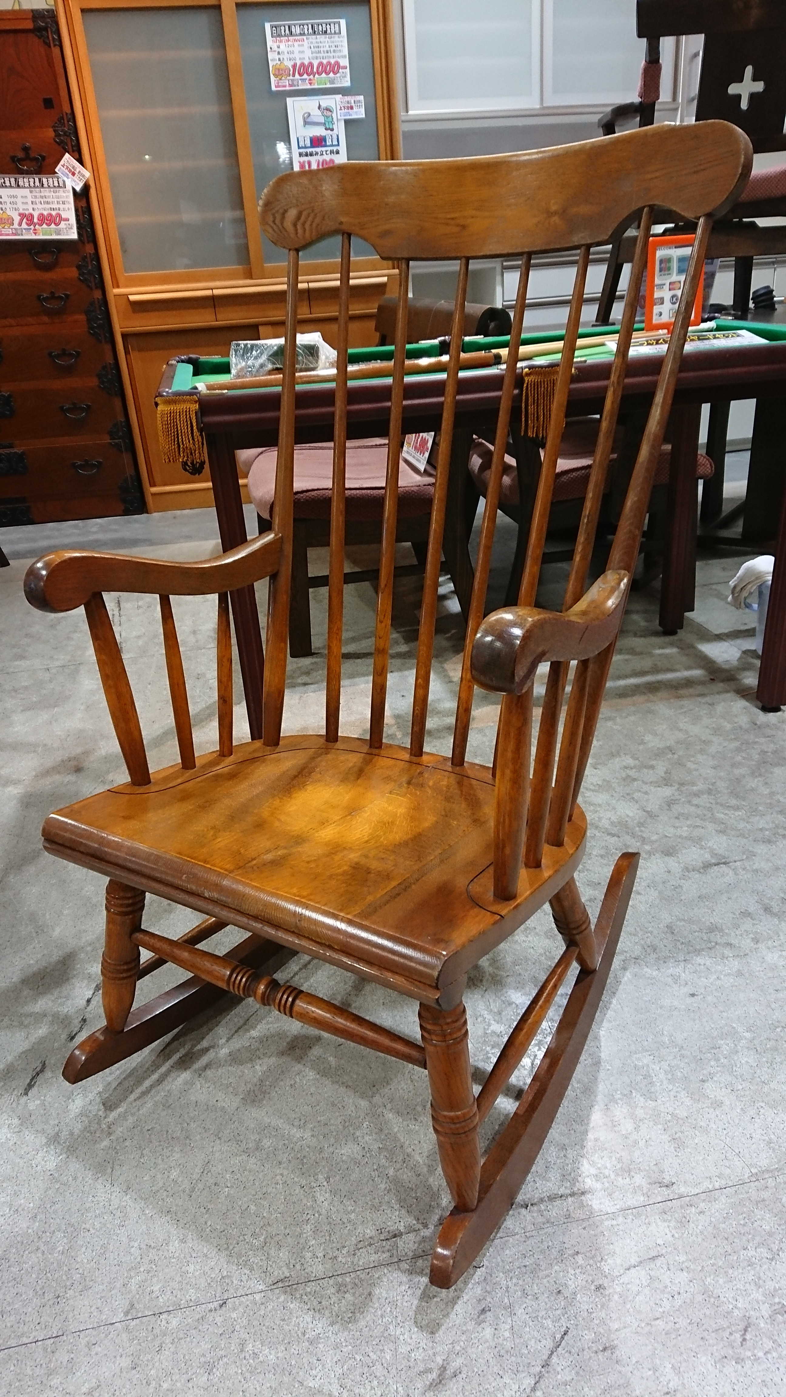 柏木工｜KMK｜ビンテージ｜ロッキングチェア買取致しました｜愛品館