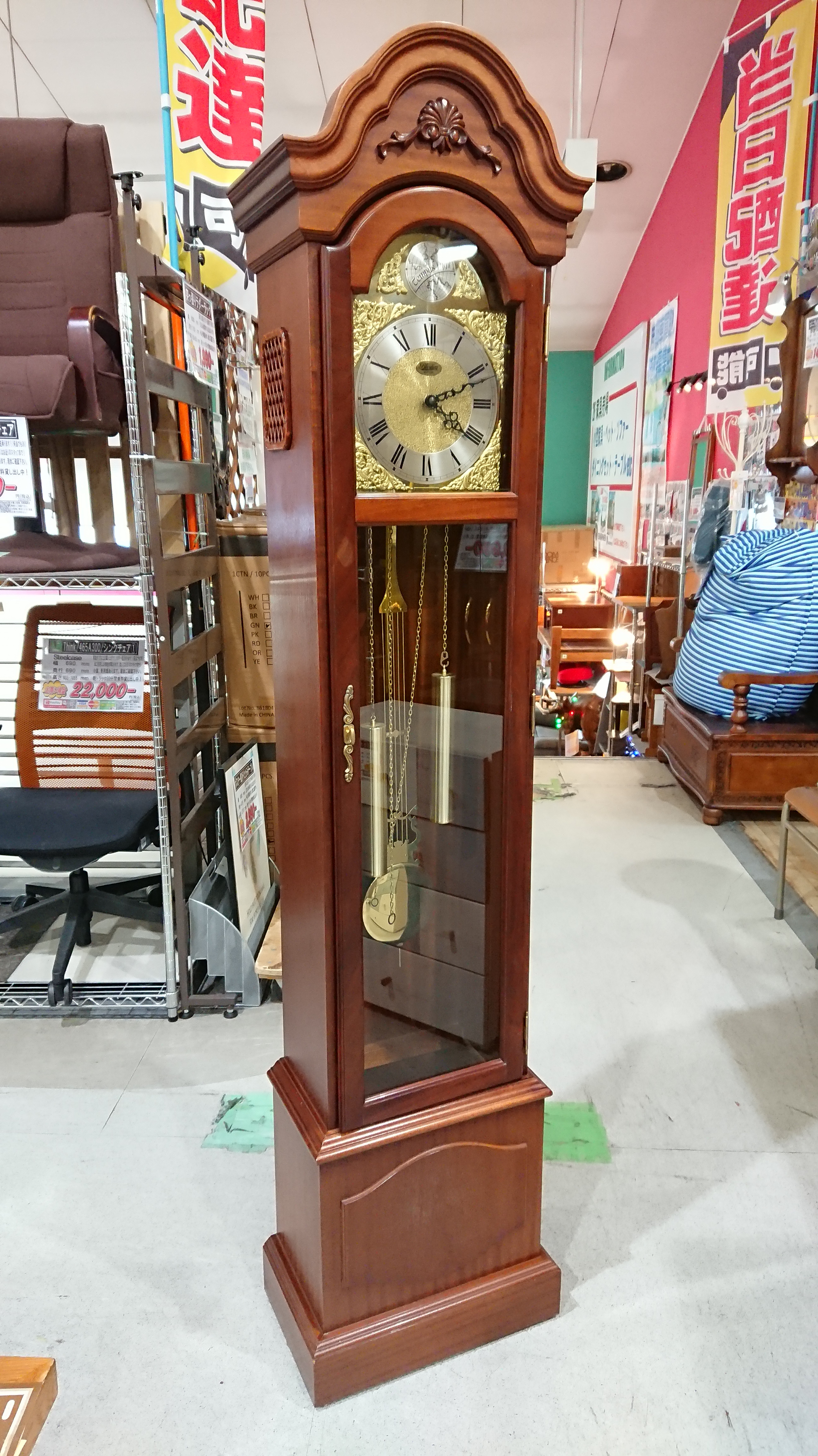 Blestim RHYTHM｜クオーツ式｜ホールクロック｜柱時計 | リサイクル