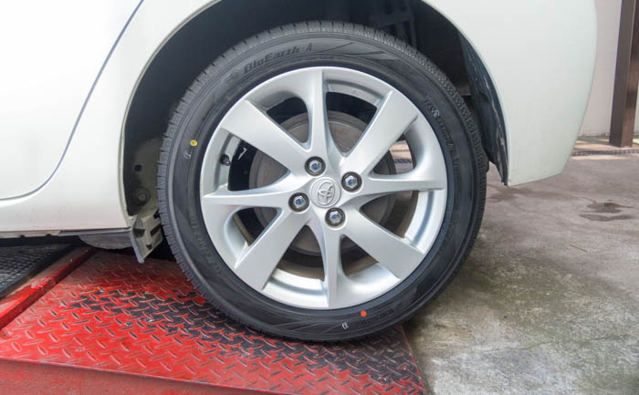 アクアにおすすめ！ヨコハマタイヤのブルーアースA AE50を装着しました