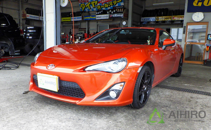 トヨタ86におすすめ！トーヨータイヤのプロクセス スポーツを装着しま