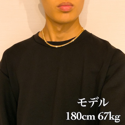 k18 18金 喜平 Mカットトリプル ネックレス 27g 45センチ/k18