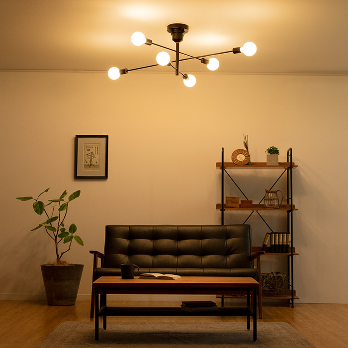 シーリングライト Astre(アストル) 電球6個セット販売 | 家具