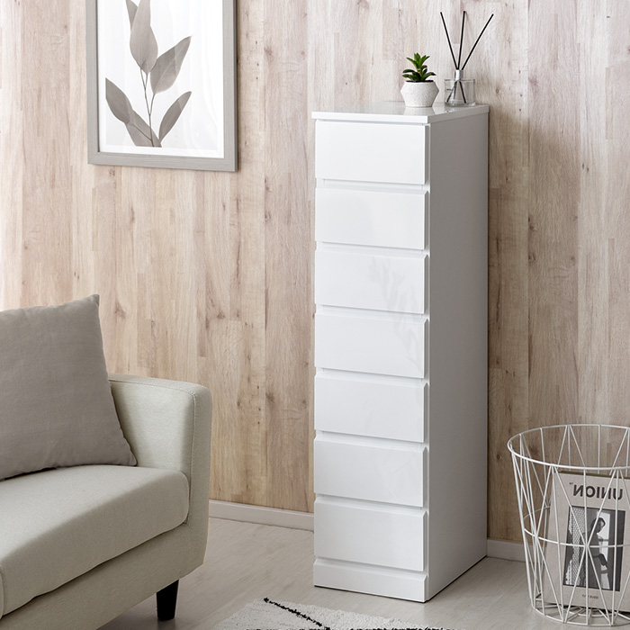 SHINE SLIM Chest〔シャイン スリムチェスト〕 7段タイプ | 家具