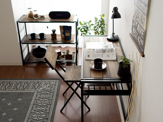 ヴィンテージ ウッドデスク Zigt (ジグト) | 家具・インテリア通販