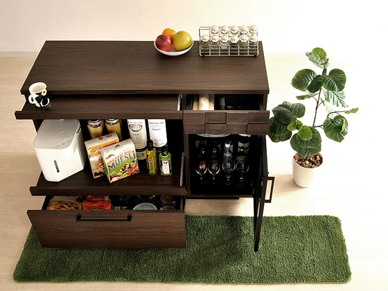 キッチンカウンター(コルク120カウンター) | 家具・インテリア通販