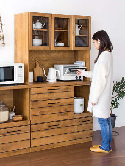 キッチンボード lina(リナ) 105cm幅 | 家具・インテリア通販 【公式