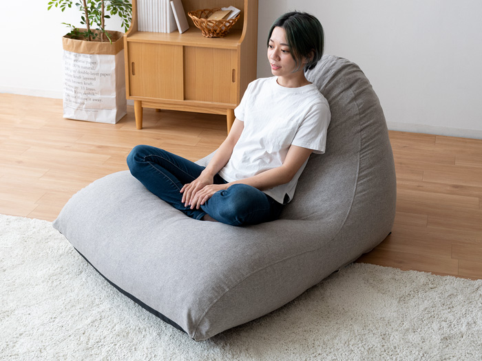 1人掛け クッションソファ 極厚ハイバック 1人掛け 洗えるカバー CALMO