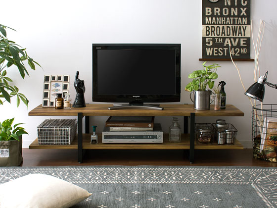 ヴィンテージウッドTVボード Lewis〔ルイス〕 150cm幅 スタンダード