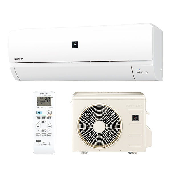 AY-J40S-W プラズマクラスター7000搭載のシンプルモデル。主に14畳用