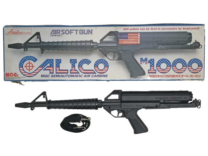 MGC] キャリコ M-1000 セミオートガスガン ガス漏れ (訳あり)の販売