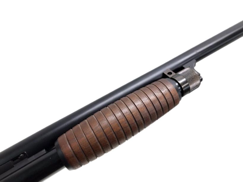 KTW] イサカ M37 フェザーライト エアコッキング 木製先台＆ストック組