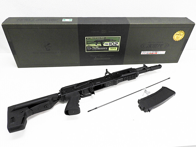 東京マルイ] AK102 次世代電動ガン ストック&ハイダー&グリップ
