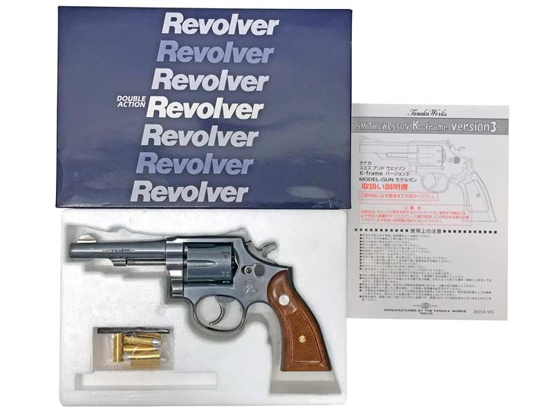 タナカ] S&W M10 ミリタリー&ポリス 4インチ 38spl ニッケル