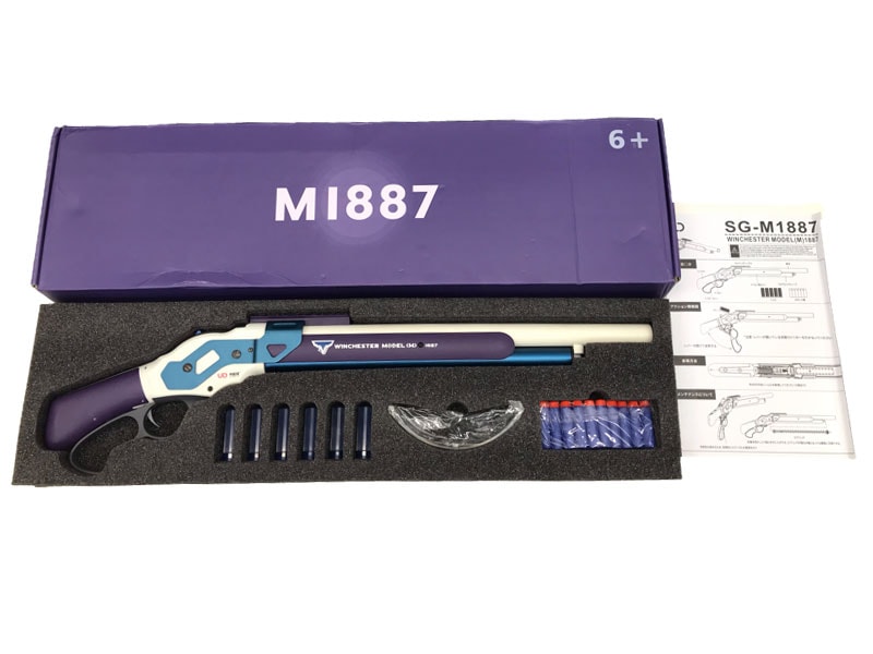 UDL] WINCHESTER M1887 タイプ カート式 スポンジショットガン レバー