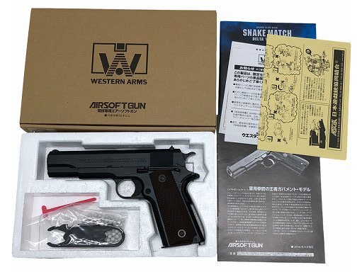 限定品 WA S.C. W. COLT M1911 HWブロ—バックガスガン WA SCW M1911A1 カーボンブラック | 銀の備忘録