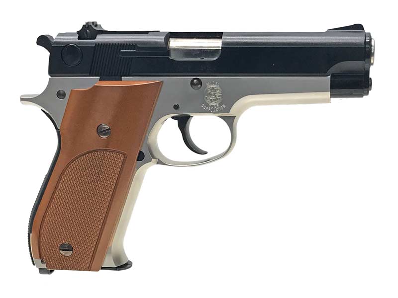 マルシン S&W M39 M39-2 シルバー ホワイトグリップ モデルガン