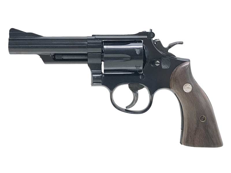 東京CMC] S&W M19 4インチ コンバットマグナム ガンケース付き 木製