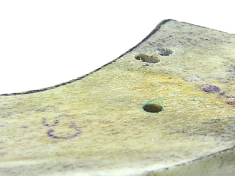 メーカー不明] コルト SAA 用 スタッグホーン グリップ 実物 (中古)の