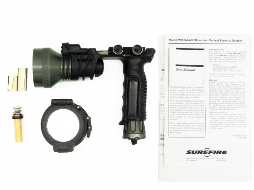 SUREFIRE] MODEL M900 ヴァーティカルフォアグリップ ターボヘッド