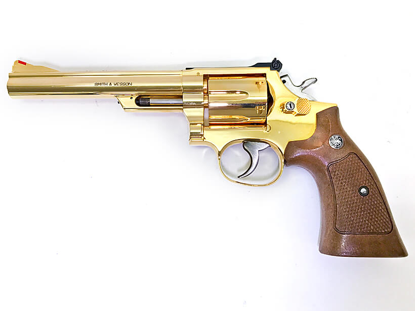 コクサイ] S&W M19 コンバットマグナム 6インチ NO.15 1号24Kメッキ