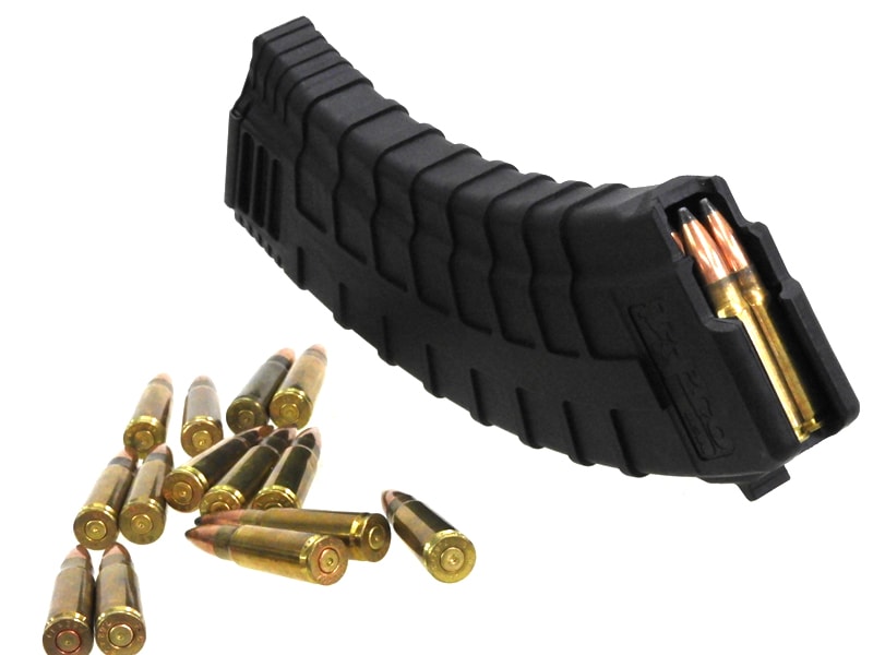 TAPCO] AK用 30連 マガジン 7.62x39弾対応 ポリマー製 ブラック カート
