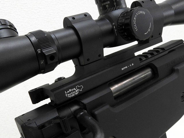 東京マルイ] L96 AWS ブラックストック バイポッド/スコープ