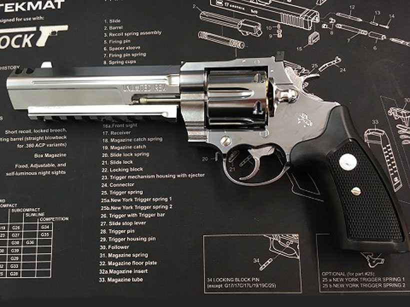 マルシン] アンリミテッドリボルバー リアルXカートリッジ シルバーABS