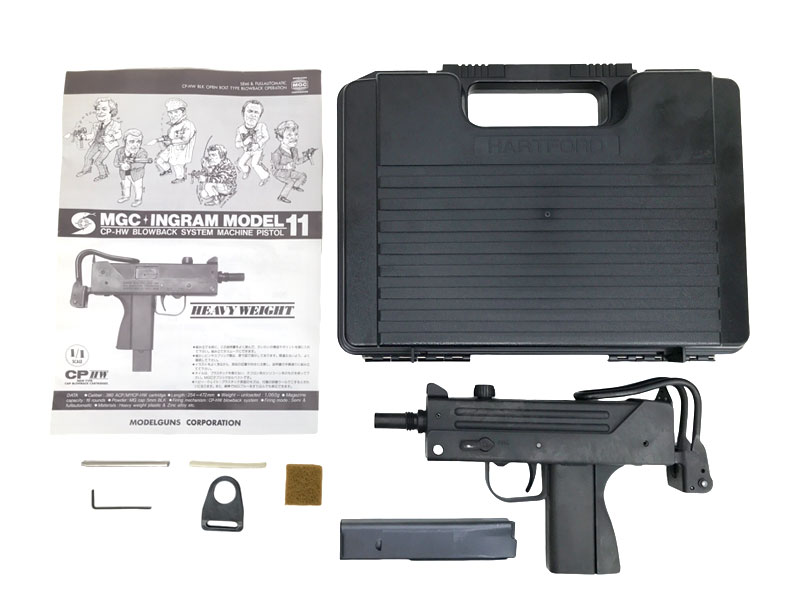 MGC] イングラム M11 HW 発火モデルガン ハードケース付属 (未発火)の