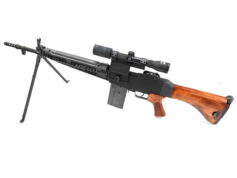 TOP] 六四式小銃 陸上自衛隊狙撃銃仕様 木製ストック&グリップ 電動