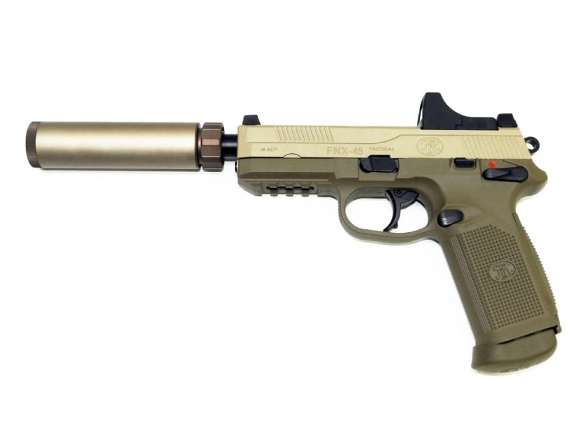 東京マルイ] FNX-45 Tactical ガスブローバック サイレンサー&マイクロ