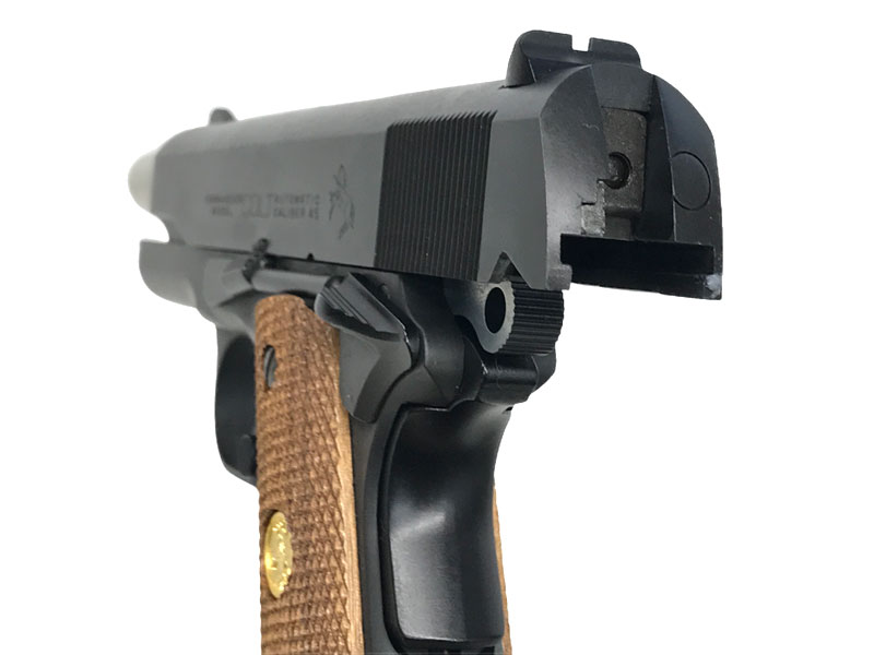 WA] コルト コマンダー カーボンブラックHW マグナブローバック ガス