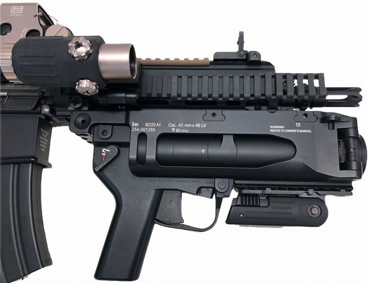 東京マルイ] HK416D DEVGRUカスタム次世代電動ガン M320ランチャー