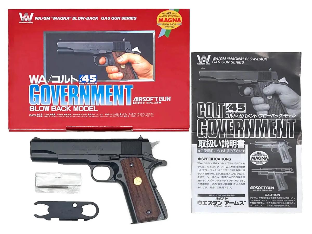WA] コルトガバメント .45 シリーズ80 マグナブローバック (中古)の
