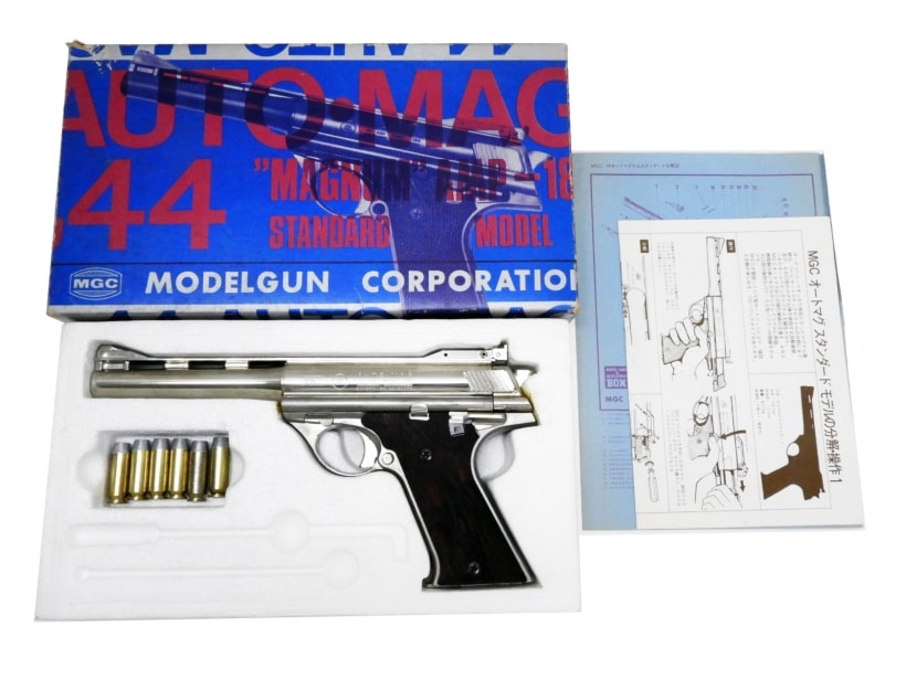 MGC] 44オートマグ .44マグナム AMP-180 スタンダード シルバーモデル