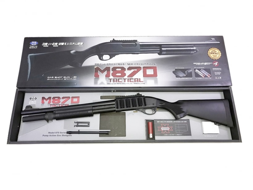 東京マルイ] M870 タクティカル ガスショットガン フロント&リアサイト