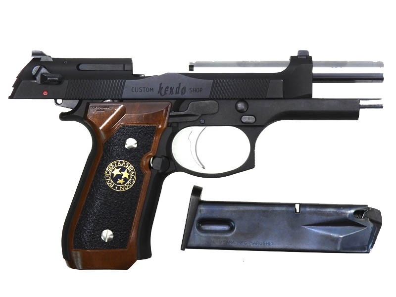 マルシン] ベレッタ M92F HW 発火モデルガン サムライエッジ風カスタム