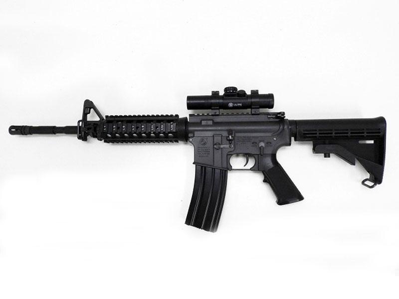 東京マルイ] M4A1 RISカスタム ドットサイトスコープ付 電動ガン (中古