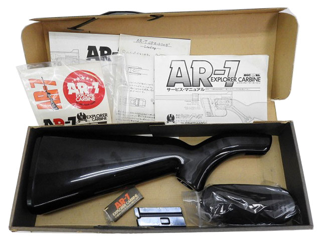 WA] AR-7 エクスプローラーカービン ストック収納式 発火モデルガン